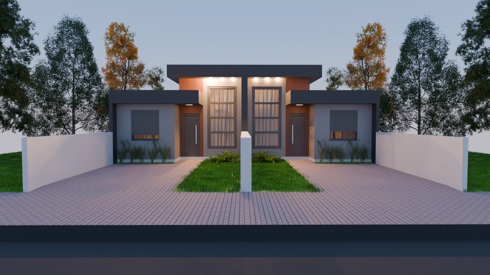 Casa 2 Dormitórios (1 suíte)